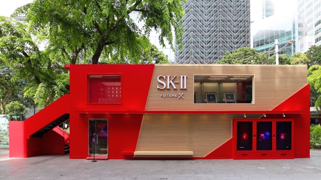 Future-X Holiday Popup experience SK-II