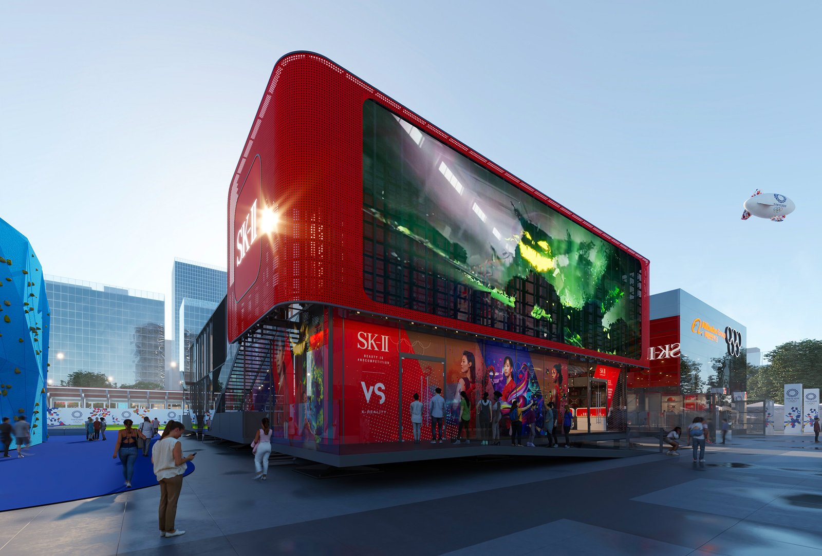 Olympics Pavilion exterior