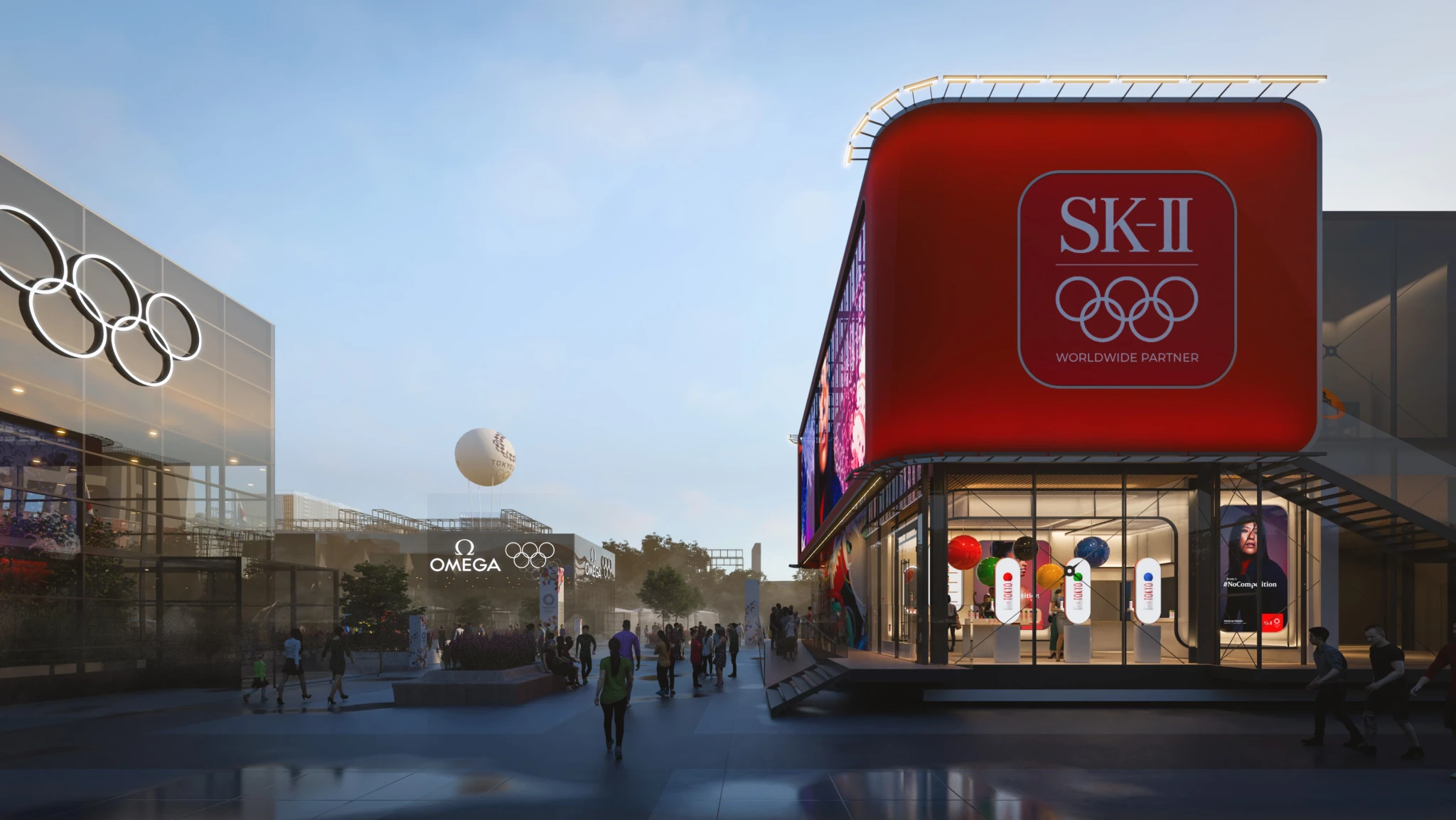 Olympics Pavilion exterior