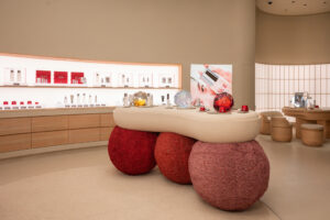 An elevated product discovery area