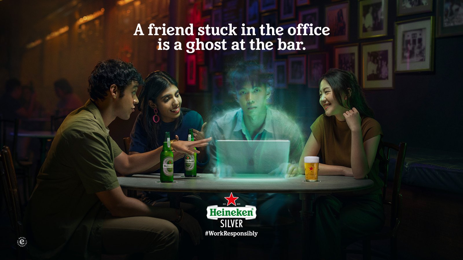 Heineken Ghosted Bar Activation